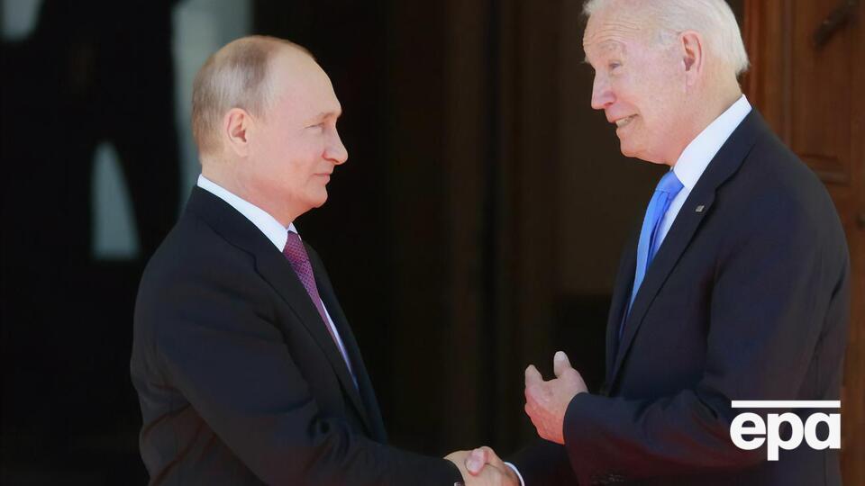 Путін і Байден 16 червня зустрілися в Женеві