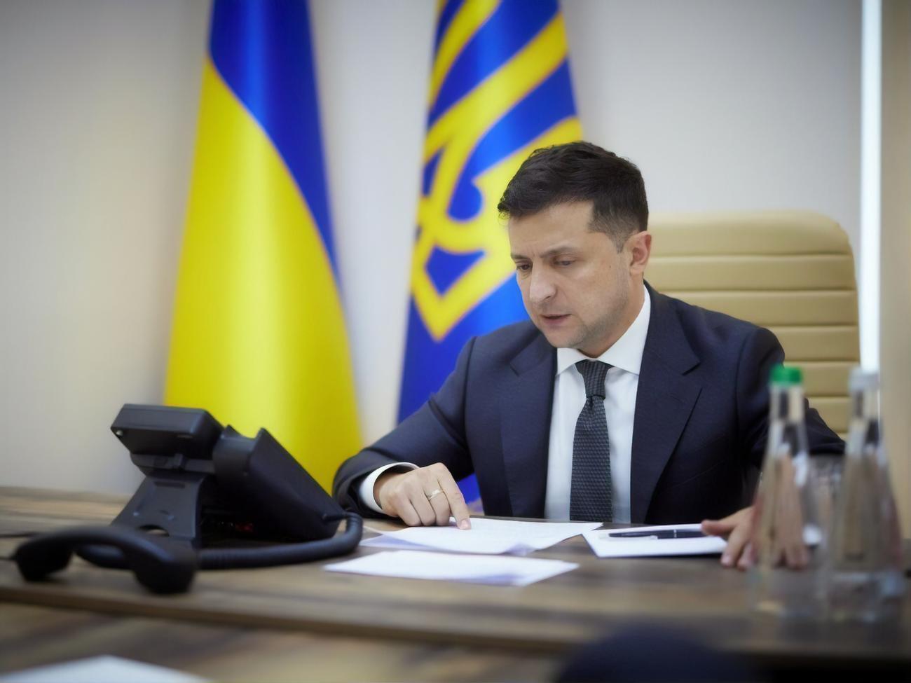 Зеленський (на фото) і Беннет обмінялися запрошеннями відвідати Україну та Ізраїль