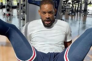 52-річний Вілл Сміт показав майстер-клас, як не можна користуватися тренажерами