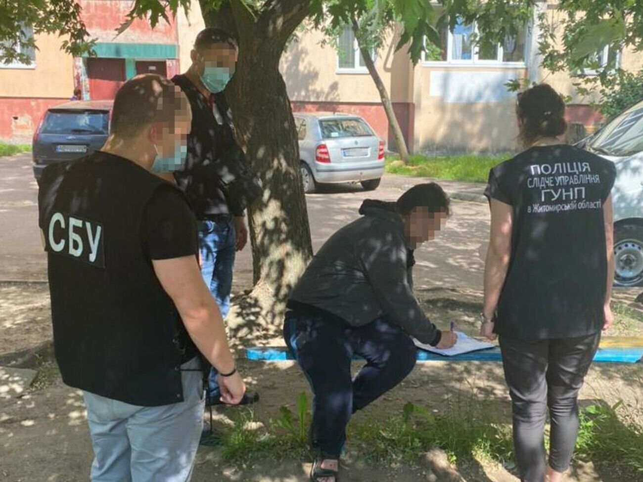 СБУ в межах розслідування провела обшуки