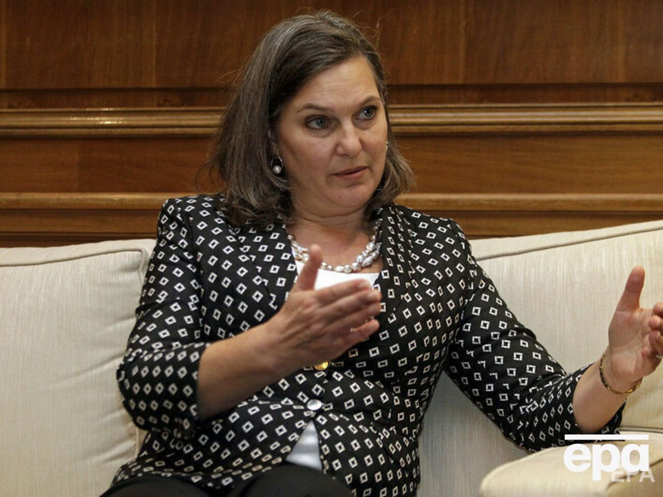 Нуланд:&nbsp;Мы дали четко понять, что санкции, которые были введены против России из-за Украины, будут оставаться в силе