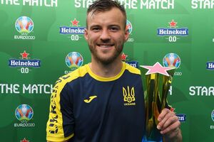 УЕФА назвал Ярмоленко лучшим игроком матча Украина – Северная Македония