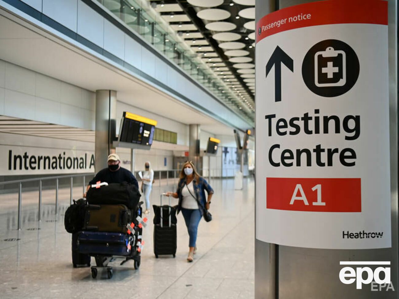 Инцидент произошел на взлетной полосе аэропорта Хитроу