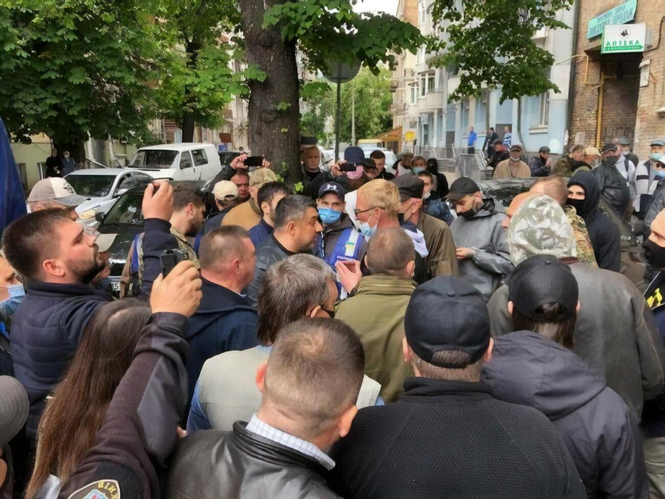 Учасників акції було приблизно 200, повідомляє кореспондент ASPI