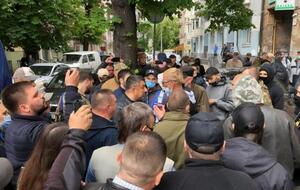 Учасників акції було приблизно 200, повідомляє кореспондент ASPI