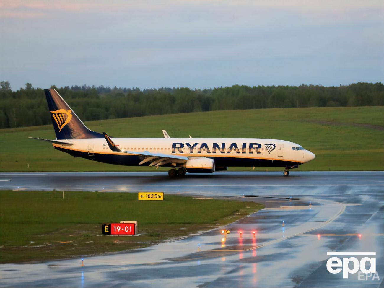 Санкції запровадили через примусове приземлення літака Ryanair