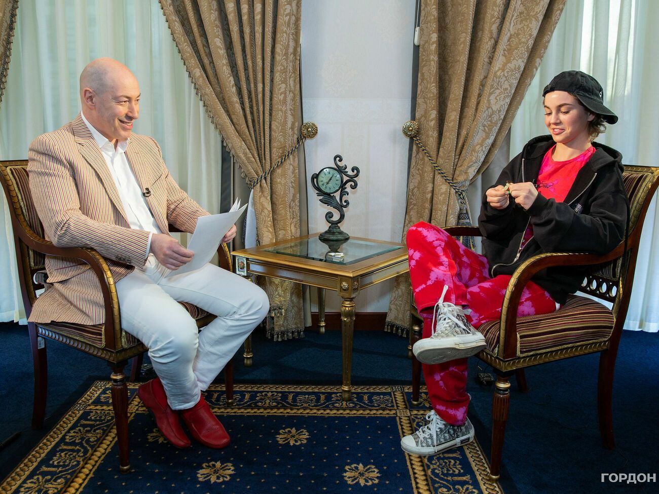Гордон записал интервью с Марьяной Ро в Киеве