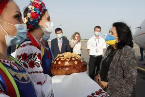 Президентка Грузії прилетіла в Україну