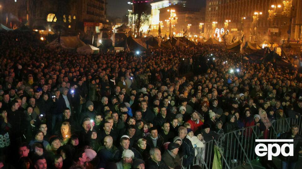 Євромайдан тривав по всій країні з 21 листопада 2013 року до кінця лютого 2014 року
