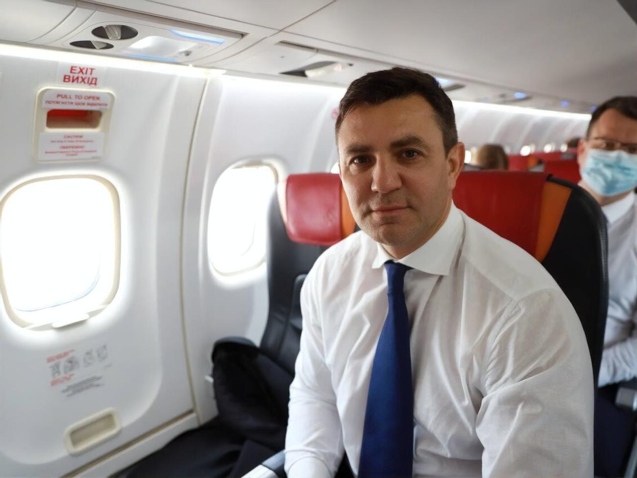 Тищенко снимал видео в аэропорту перед вылетом