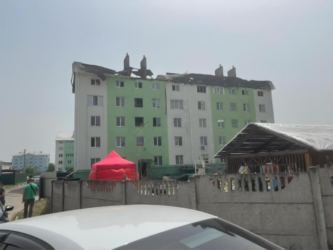 Взрыв в пятиэтажке в Белогородке произошел 21 июня