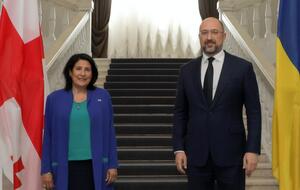 Грузия и Украина выведут экономические отношения на "качественно новый уровень", заявил Шмыгаль по итогам встречи с Зурабишвили