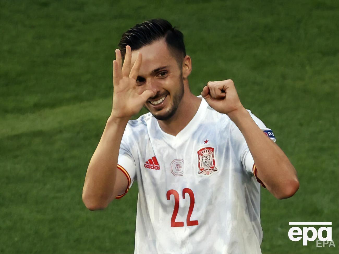 Іспанець Пабло Сарабія забив один із п'яти м'ячів у ворота збірної Словаччини