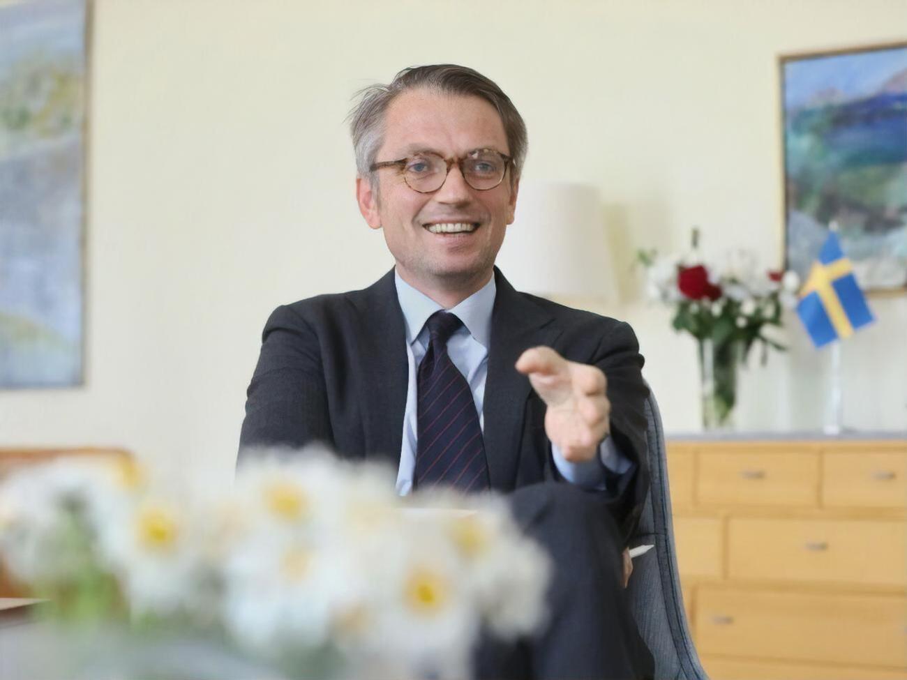 Посол Швеции пошутил над ситуацией, сложившейся в футбольном чемпионате