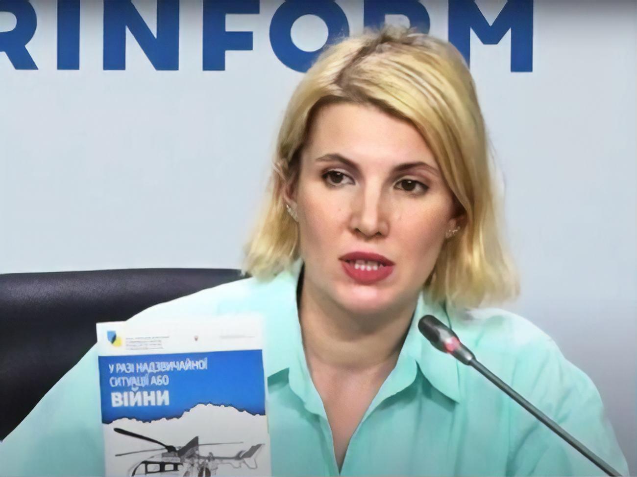 Цыбульская отметила, что в брошюре четко называют Россию агрессором и оккупантом