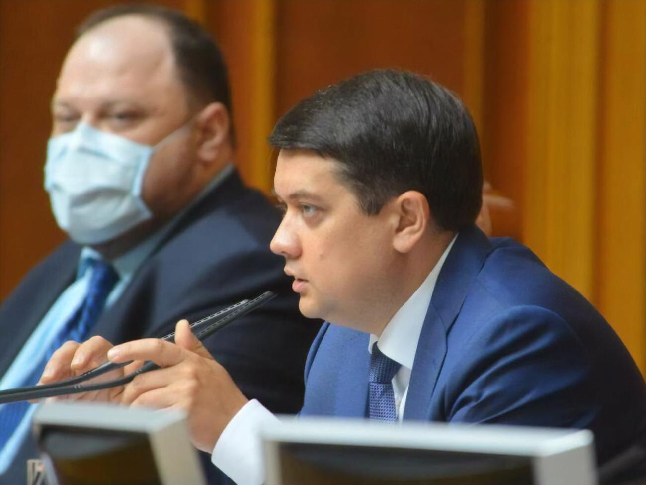 Разумков заявив, що олігархи до нього "навіть не приходили"