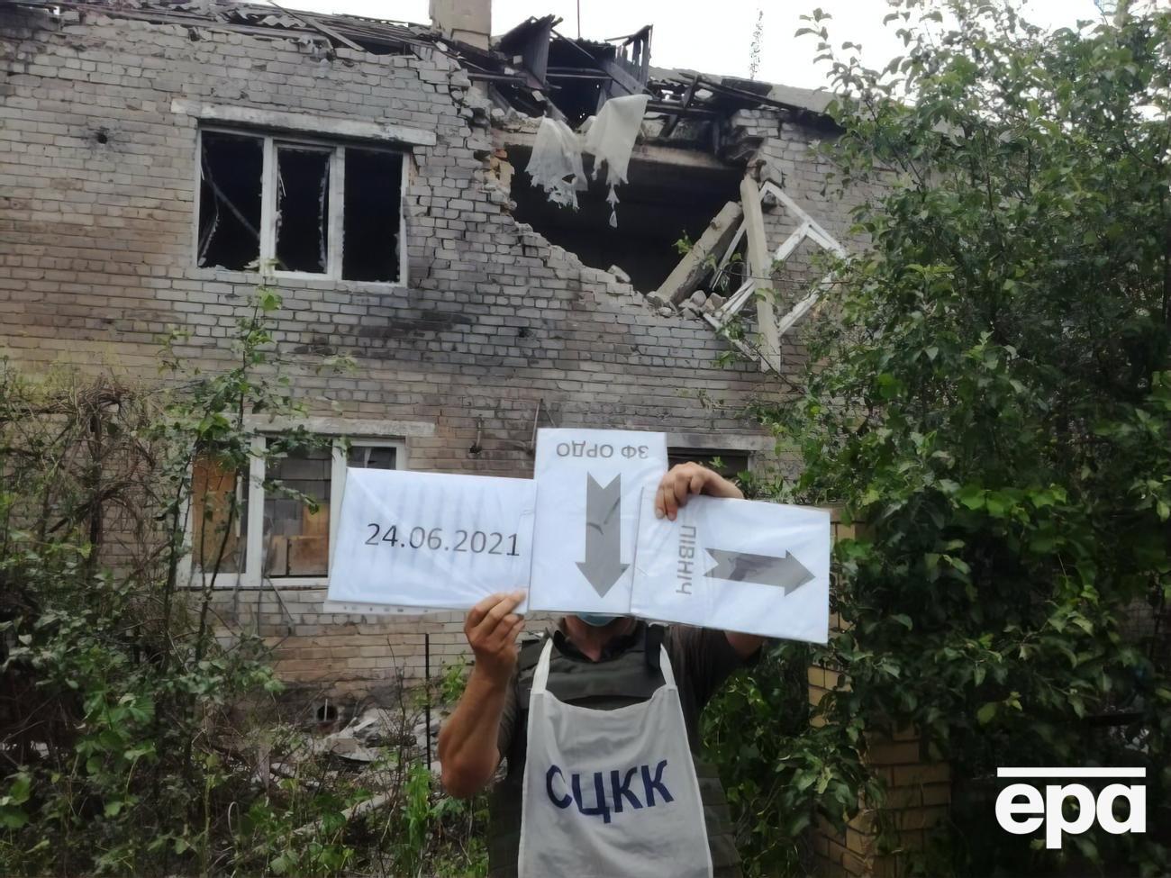 Бойовики випустили 26 снарядів із гармати МТ-12 калібру 100 мм