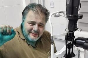 У Коцабы диагностировали химический ожог глаза