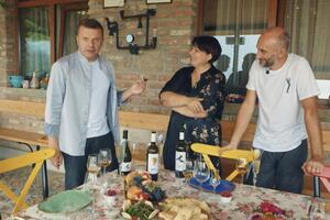 Фильм Парфенова (слева на фото) покажут в кинотеатре "Киевская Русь"