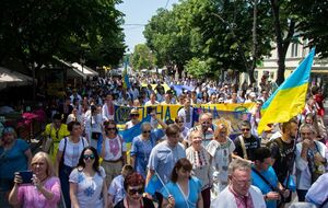 В Одесі відбувся щорічний "Мегамарш у вишиванках". Фоторепортаж