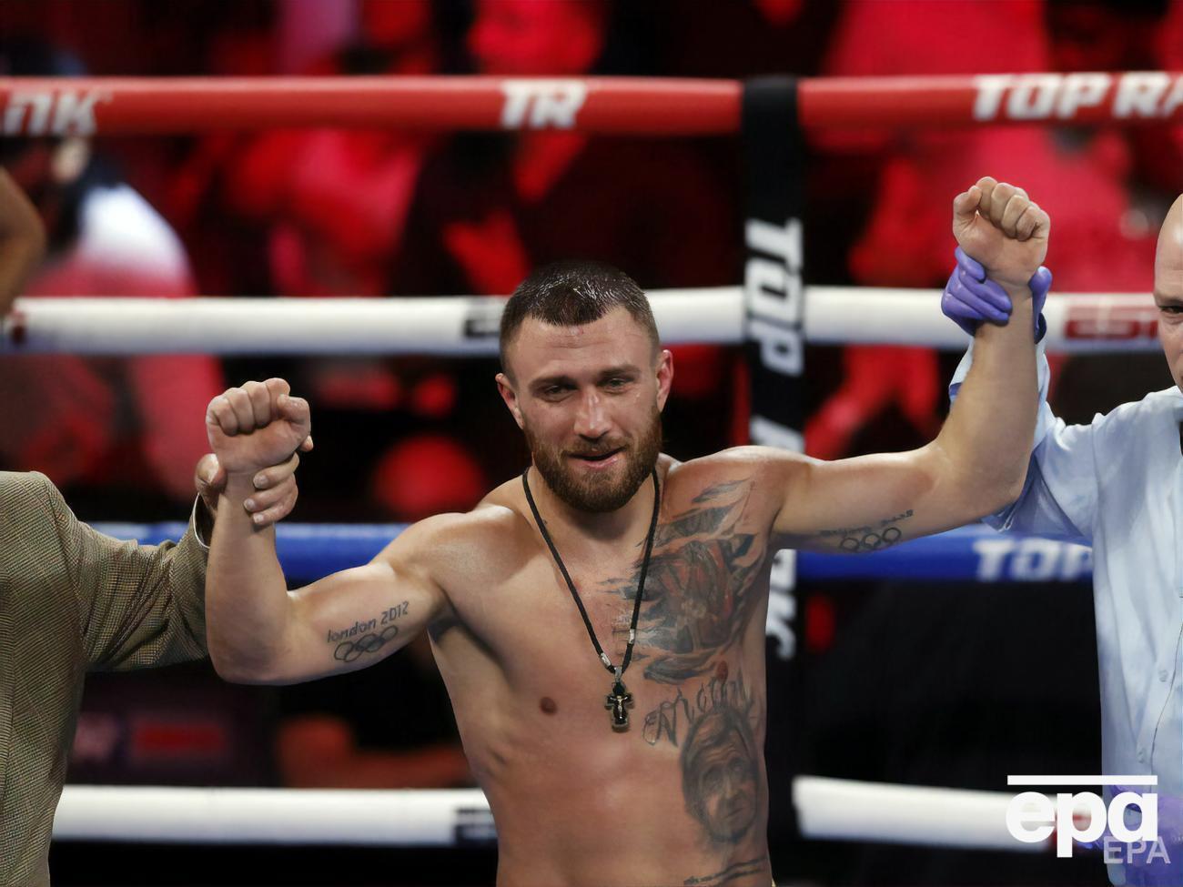 Ломаченко переміг свого суперника технічним нокаутом