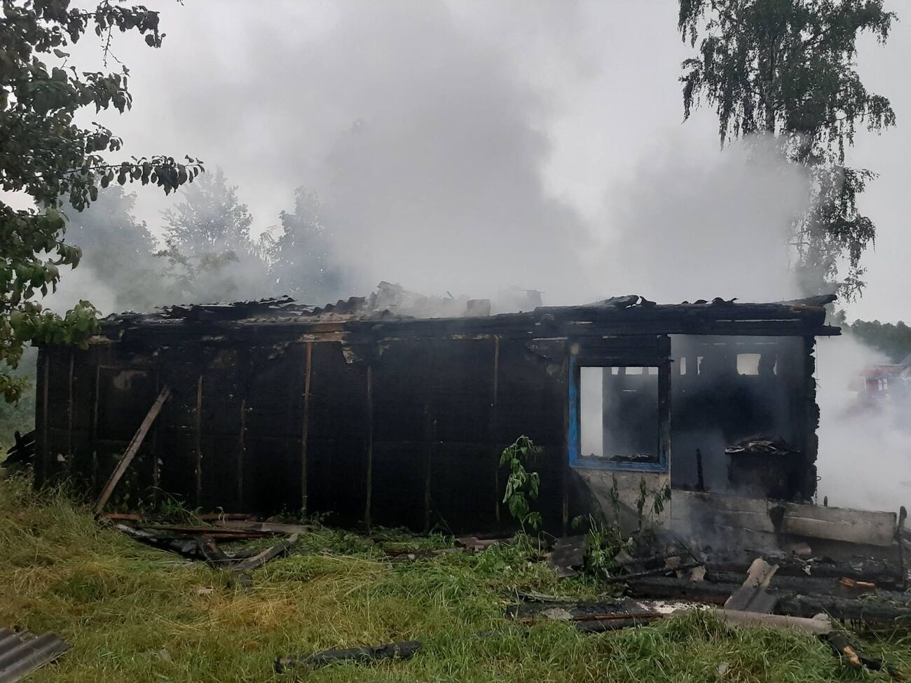До вечора пожежу загасили