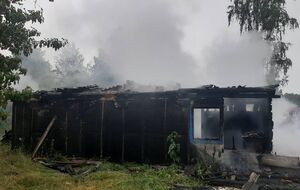 К вечеру пожар потушили