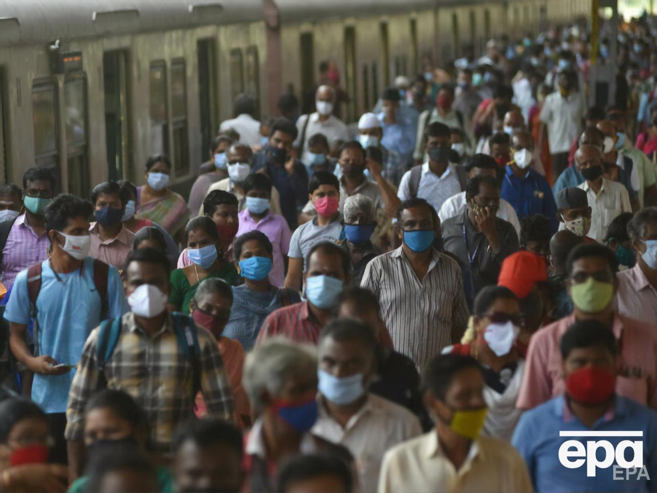 В Індії за весь час епідемії COVID-19 зафіксували у більш ніж 30,2 млн хворих