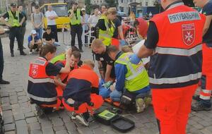 Пострадавший не добежал до финиша 200 метров