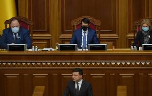 Зеленский выступил в Раде с речью, посвященной 25-летию принятия Конституции Украины