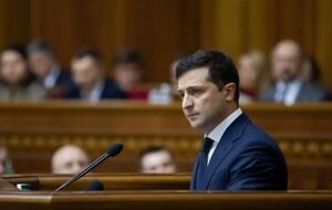 Зеленский определил как неотложный проект закона о большом государственном гербе Украины