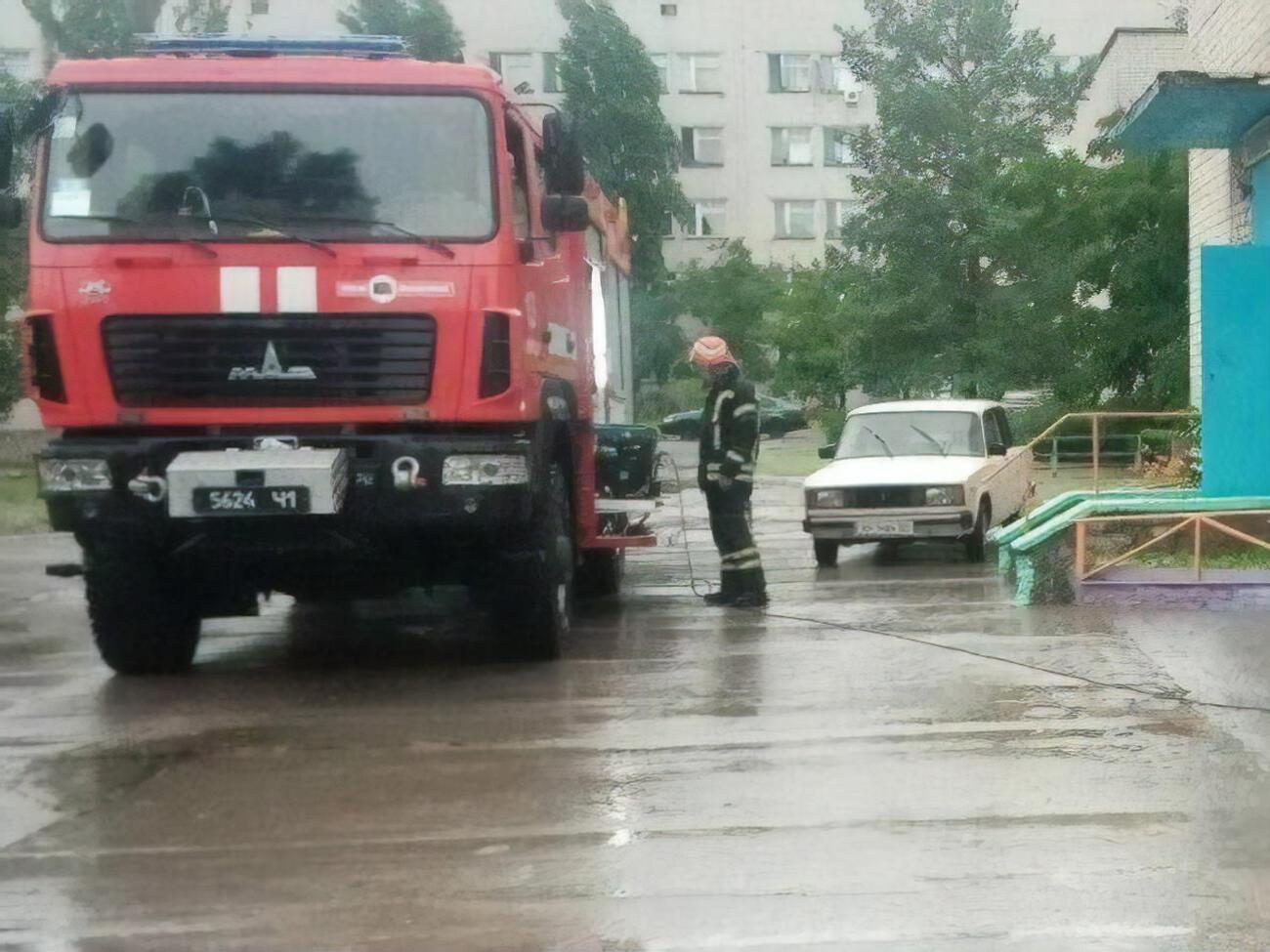 За даними ДСНС, унаслідок вимкнення електропостачання ніхто не постраждав