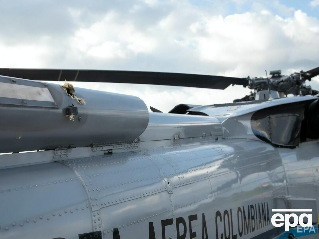 На вертолет с президентом Колумбии напали 25 июня