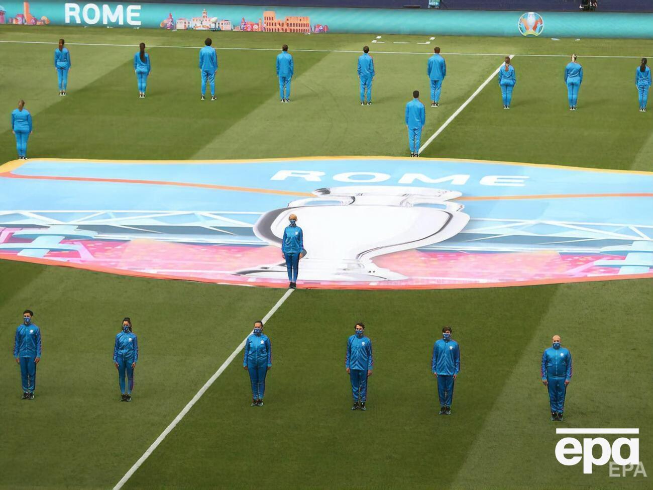 Украина сыграет против Англии в Риме на стадионе "Олимпико"