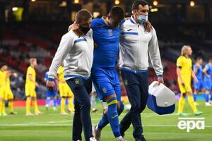 Беседин получил травму ноги в ходе первого экстра-тайма и не смог продолжить игру