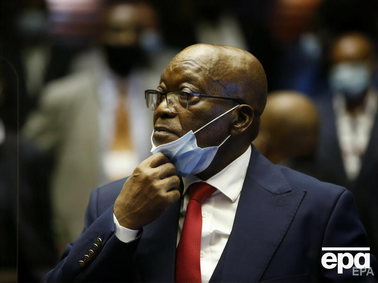 Зума получил срок за отказ прийти на комиссию по борьбе с коррупцией