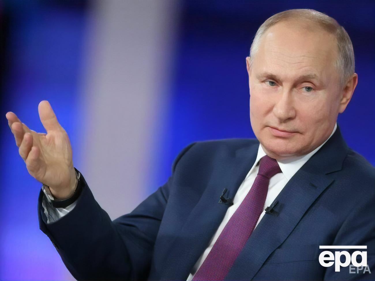 Путин (на фото) назвал Медведчука украинским националистом
