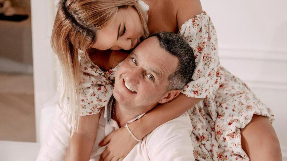 Дядя Жора зі своєю новою старою дружиною Наталією Мічковською