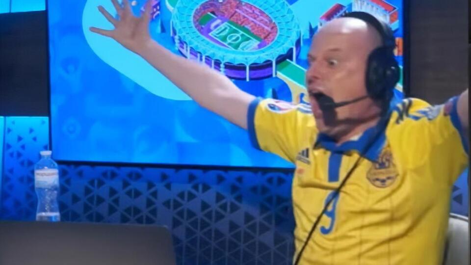 Коментатор не стримав емоцій, побачивши гол, який вивів Україну до чвертьфіналу чемпіонату Європи