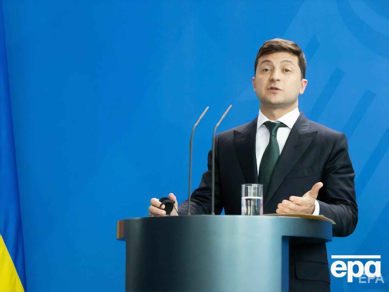 Зеленский (на фото) назвал Джордана любимым баскетболистом