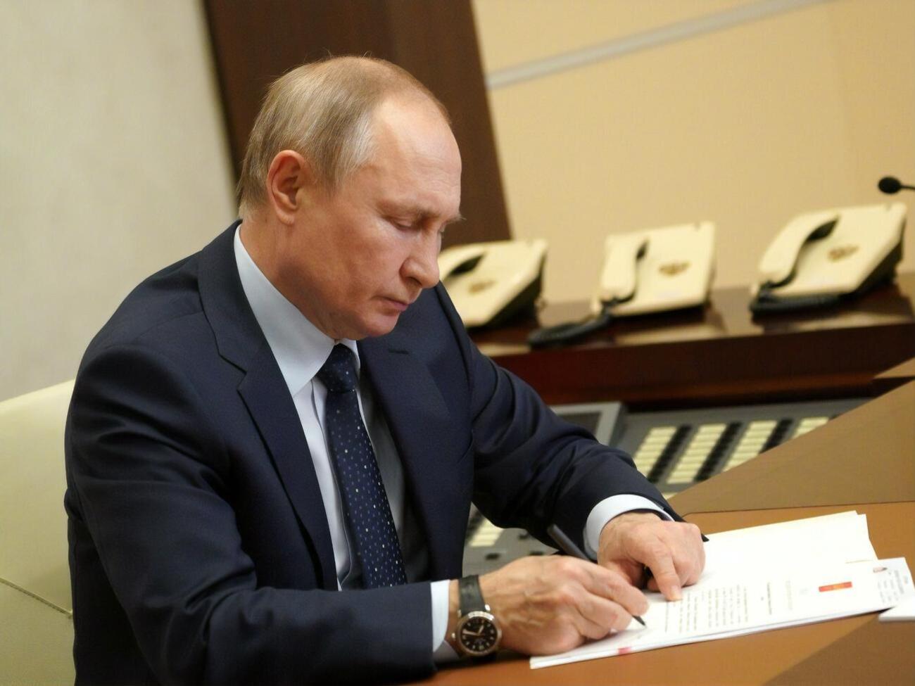 Путин подписал закон, согласно которому запрещаются невооруженные наблюдательные полеты над РФ