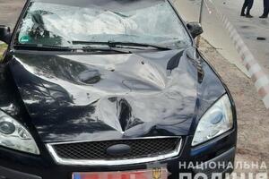 Авто поместили на арестплощадку