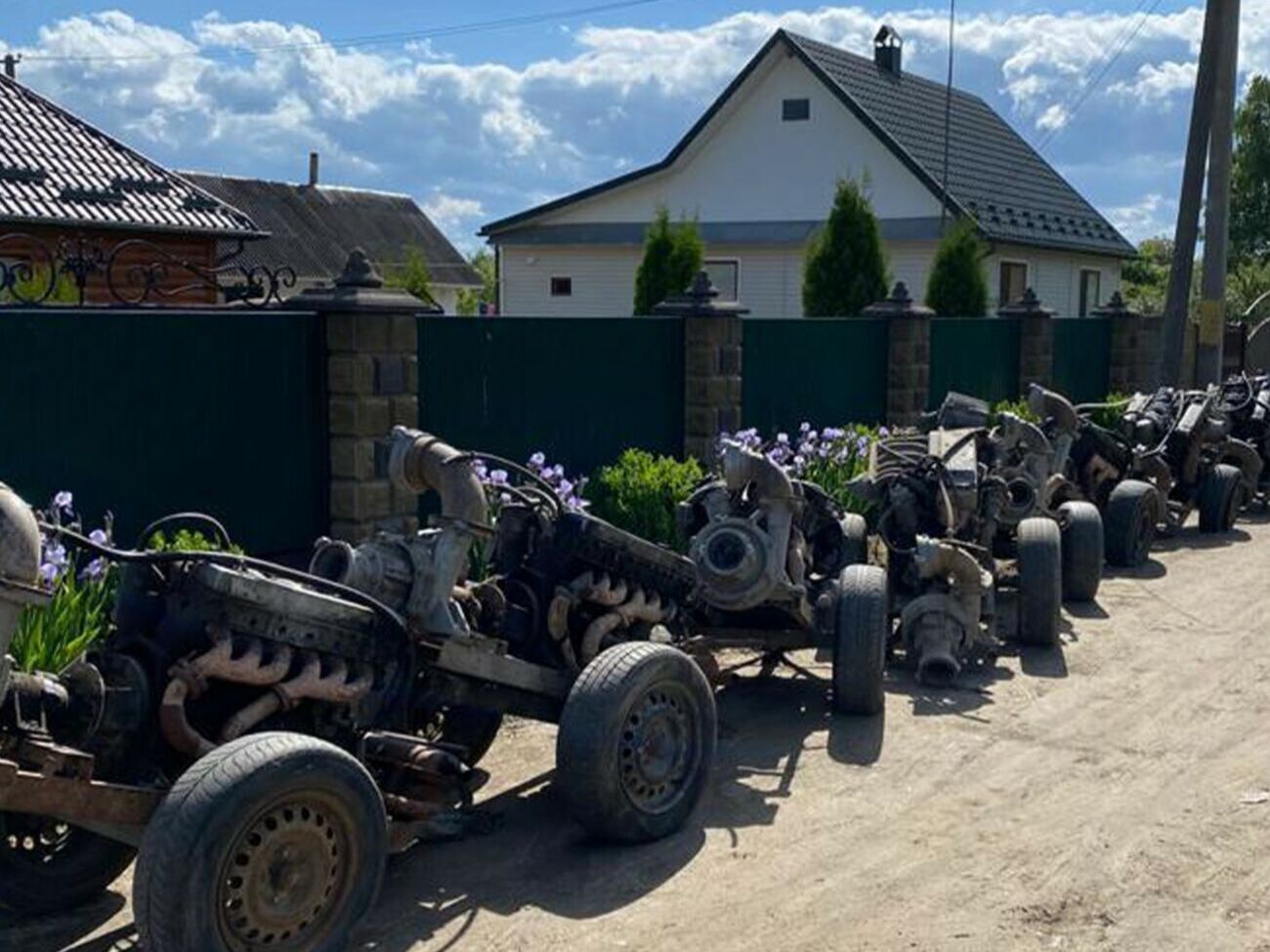 Усього правоохоронці вилучили 40 мотопомп кустарного виробництва