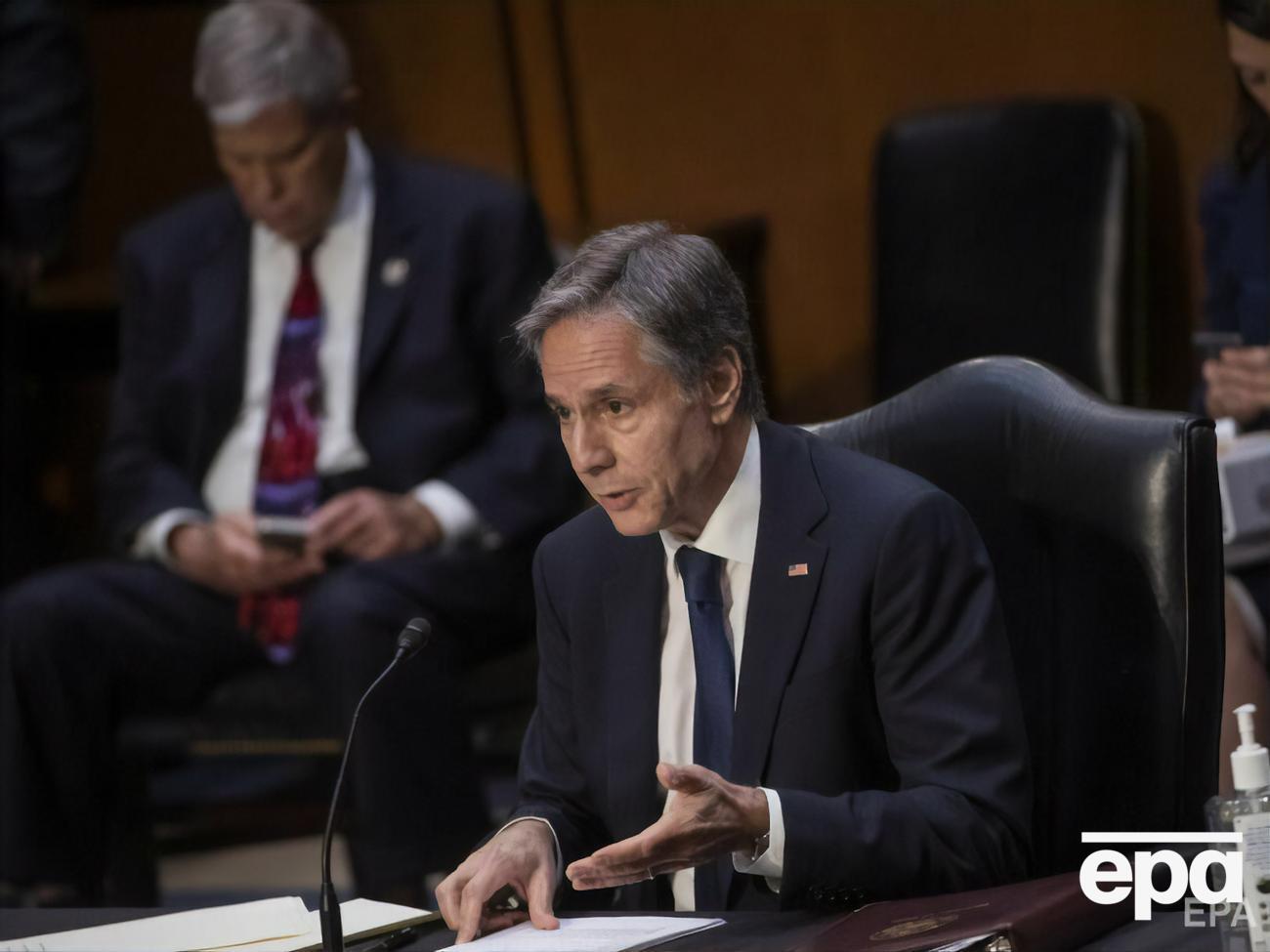 Блінкен: Ми зробили виняток для санкцій, але цей виняток можуть скасувати у будь-який час