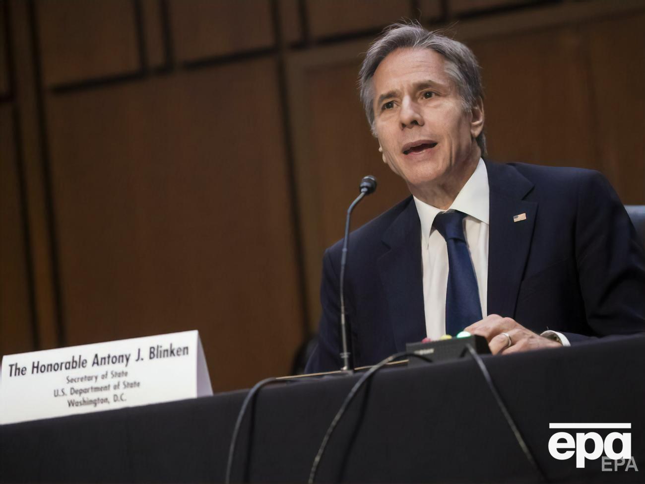 Блинкен отметил, что некоторые государства "в меньшей степени" поддерживают план действий по вступлению Украины в НАТО