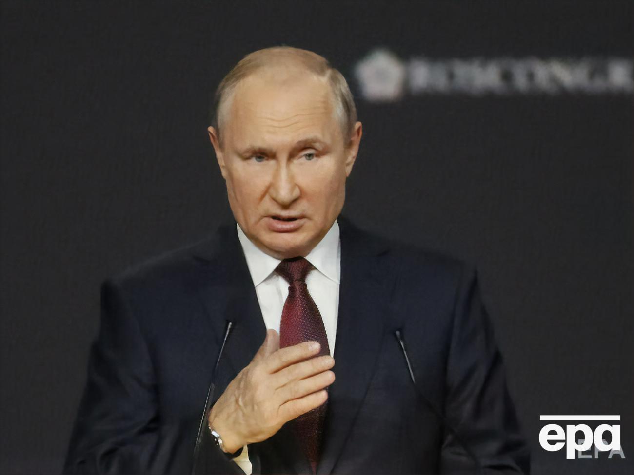 Путін: Можливо, просто Зеленському сказали: "Помовчати не міг, чи що, кілька днів?" А насправді план вступу України в НАТО обговорюють