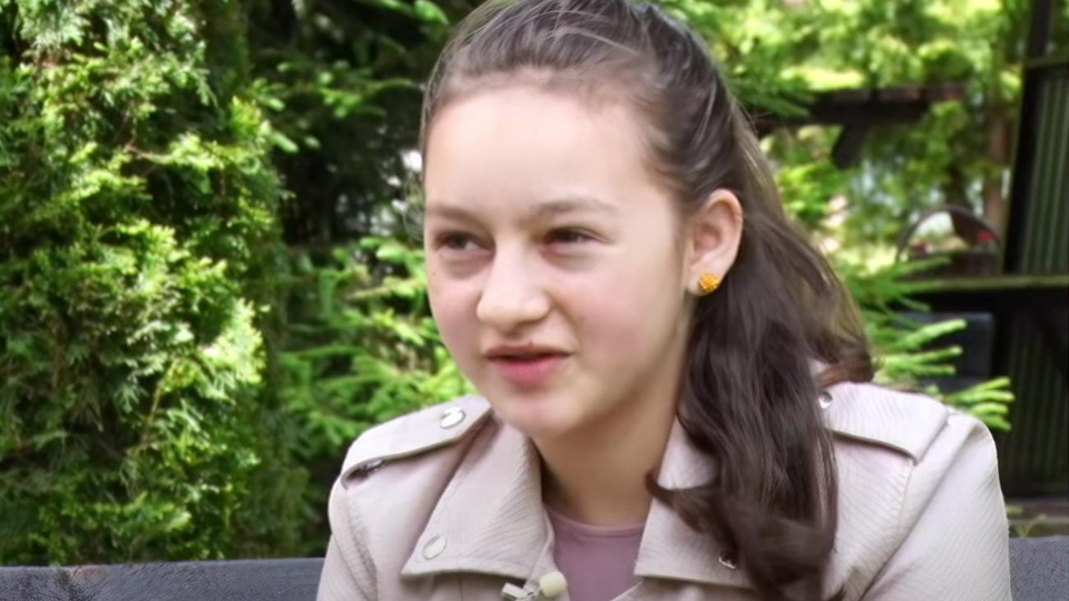 София Рознийчук мечтает работать спасателем, когда вырастет