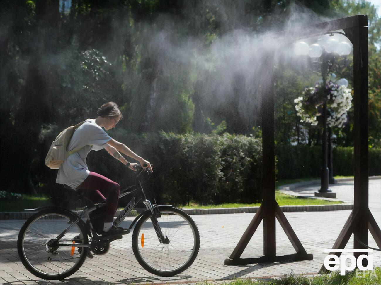 В Киеве с прошлой недели держится жаркая погода