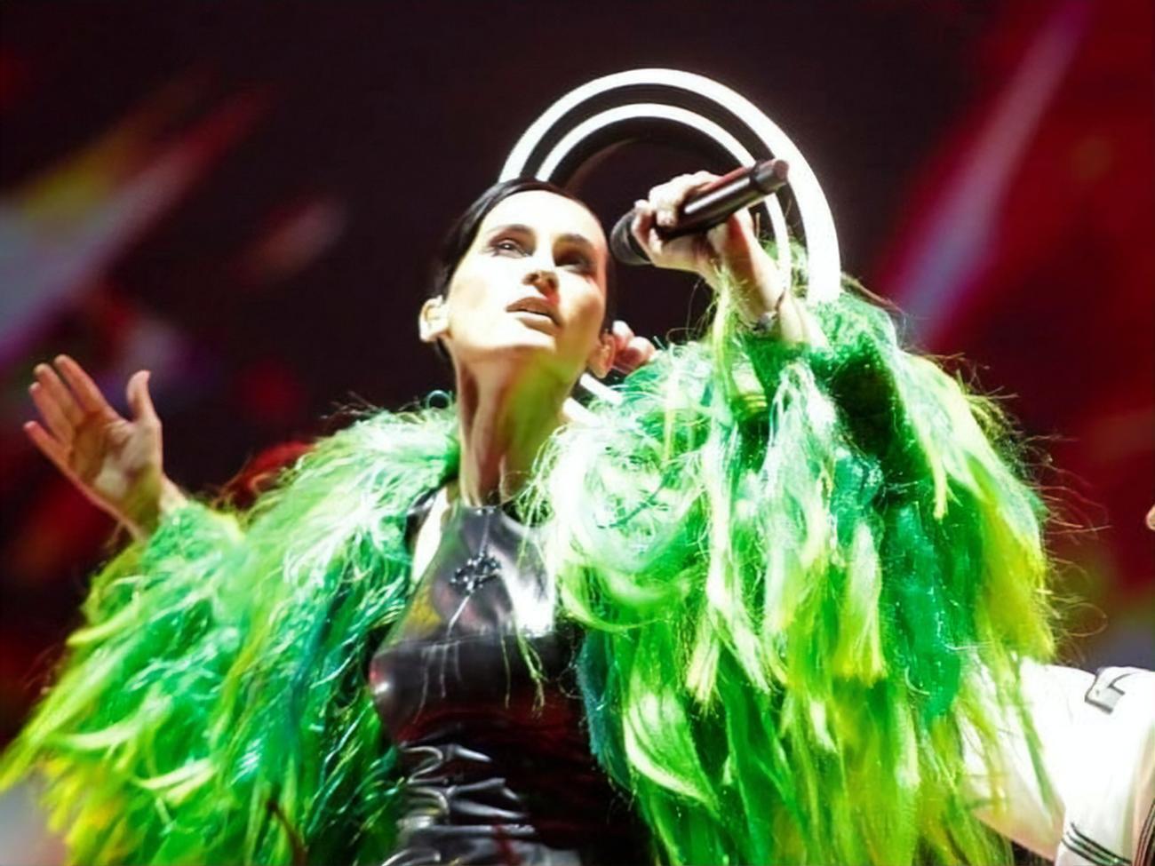 Go-A и Катерина Павленко во время выступления на "Евровидении 2021"