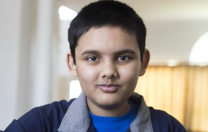 Американець Абхіманью Мішра (на фото) став наймолодшим гросмейстером в історії